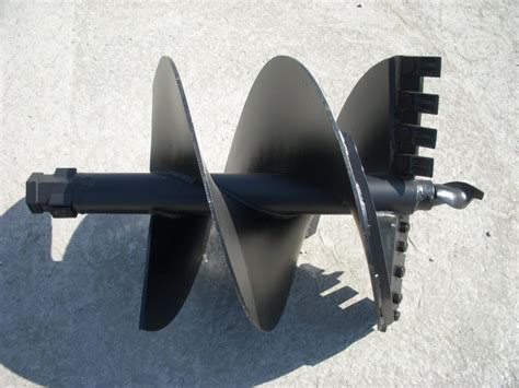 24'' auger bit for skid steer|24 post hole auger bit.